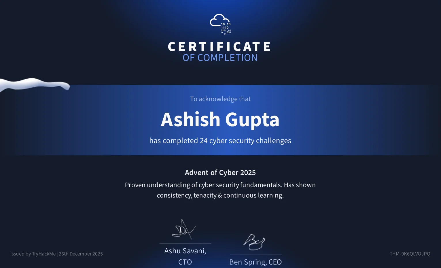 Advent of Cyber 2025