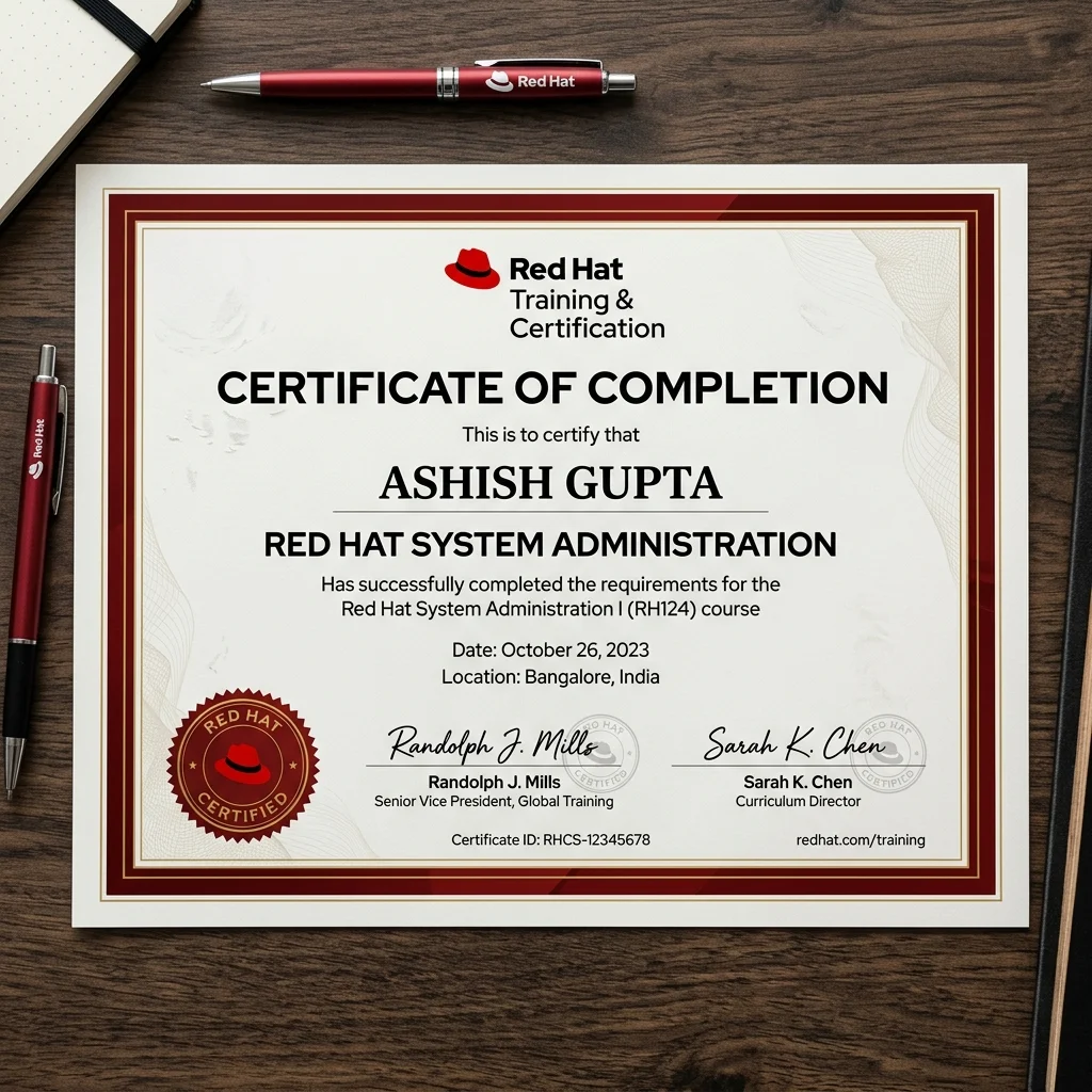Red Hat Training (System Admin)