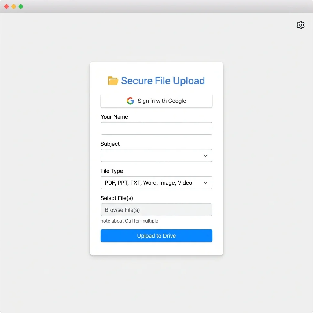 Files Shorter: A Client-Side File Organizer for Google Drive