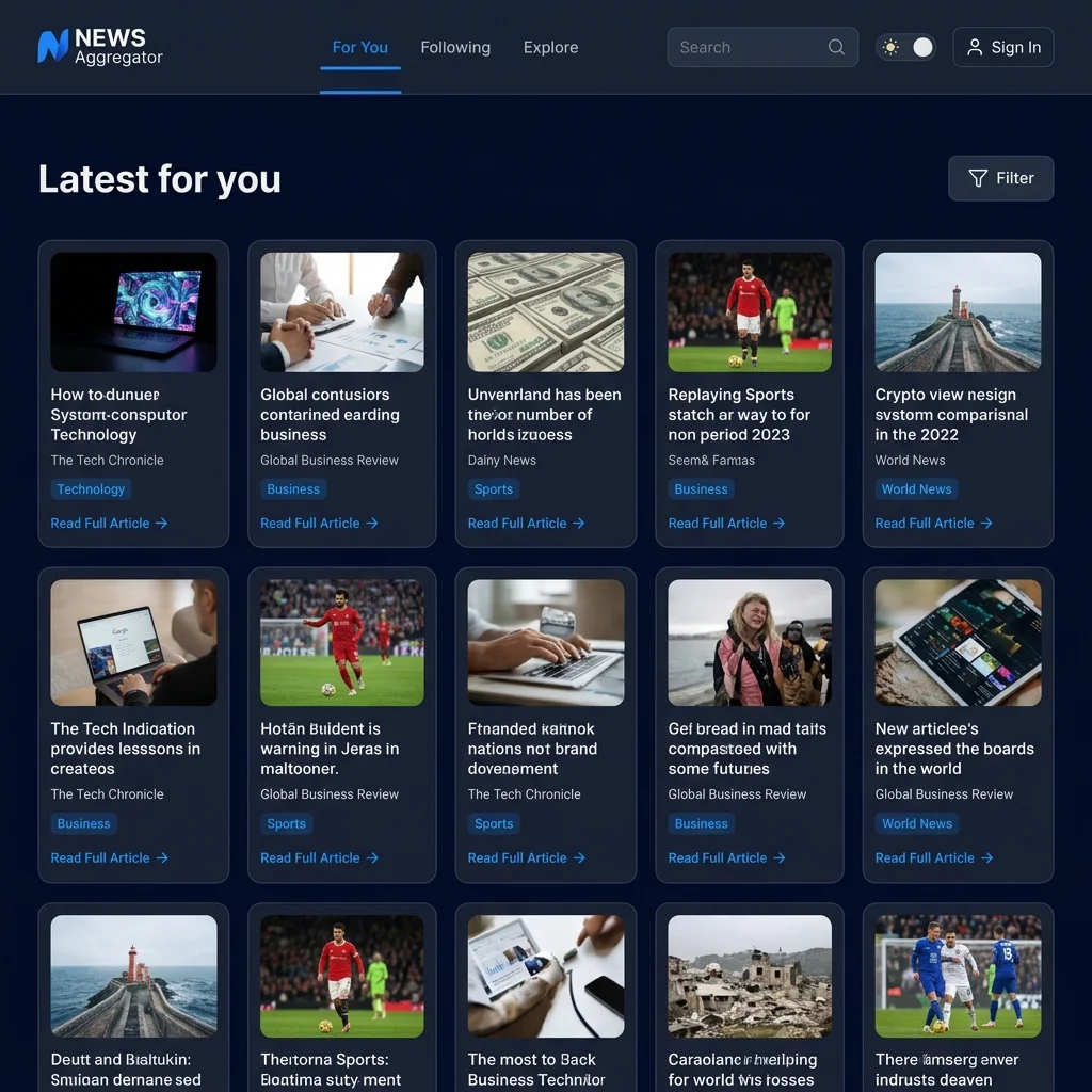 How I Built a Full-Stack News Aggregator with PHP and MySQL